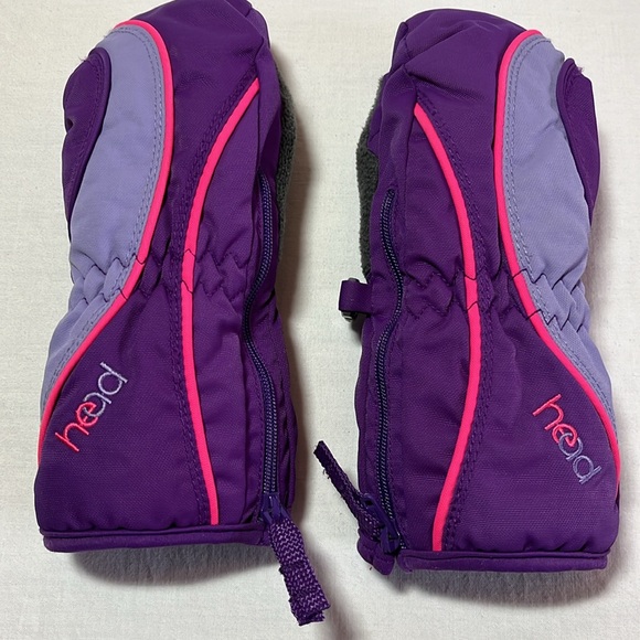 Head zippered side winter mitts size XS (3/4) - Picture 2 of 5